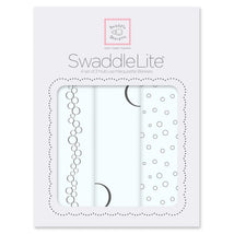 Swaddle Designs - 3Pk Bubbly Soft Blue, Marquisette Swaddles Image 1