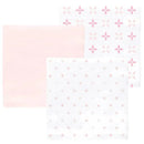 Swaddle Designs - 3Pk Muslin Swaddle Blankets, Pink Springfield Image 1