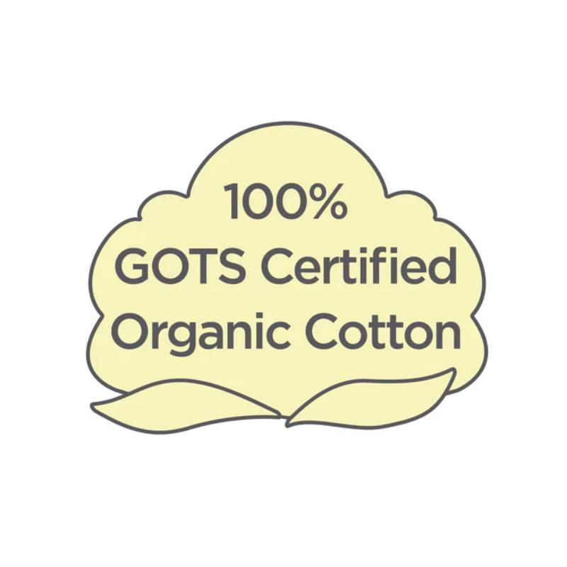 Swaddle Designs 3Pk Organic Cotton Bodysuits, Soft Pink/Jadeite/Sand Dollar Image 6
