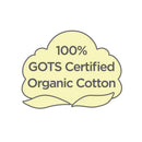 Swaddle Designs 3Pk Organic Cotton Bodysuits, Soft Pink/Jadeite/Sand Dollar Image 6