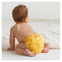 Swaddle Designs Honest Cotton Muslin Hybrid Reusable Cloth Diaper Cover, Shine On  Image 2