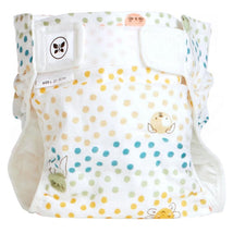 Swaddle Designs Honest Cotton Muslin Hybrid Reusable Cloth Diaper Cover, Spotted Image 1