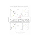 Swaddle Designs - Muslin Swaddle Blankets, Little Lambs Goodnight (Set Of 3) Image 1