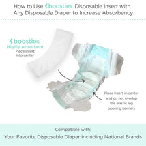Swaddle Designs Pack of 30 Boosties Disposable Inserts, M/L  Image 2
