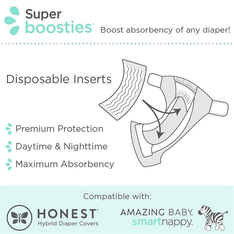 Swaddle Designs Pack of 30 Boosties Disposable Inserts, M/L  Image 8