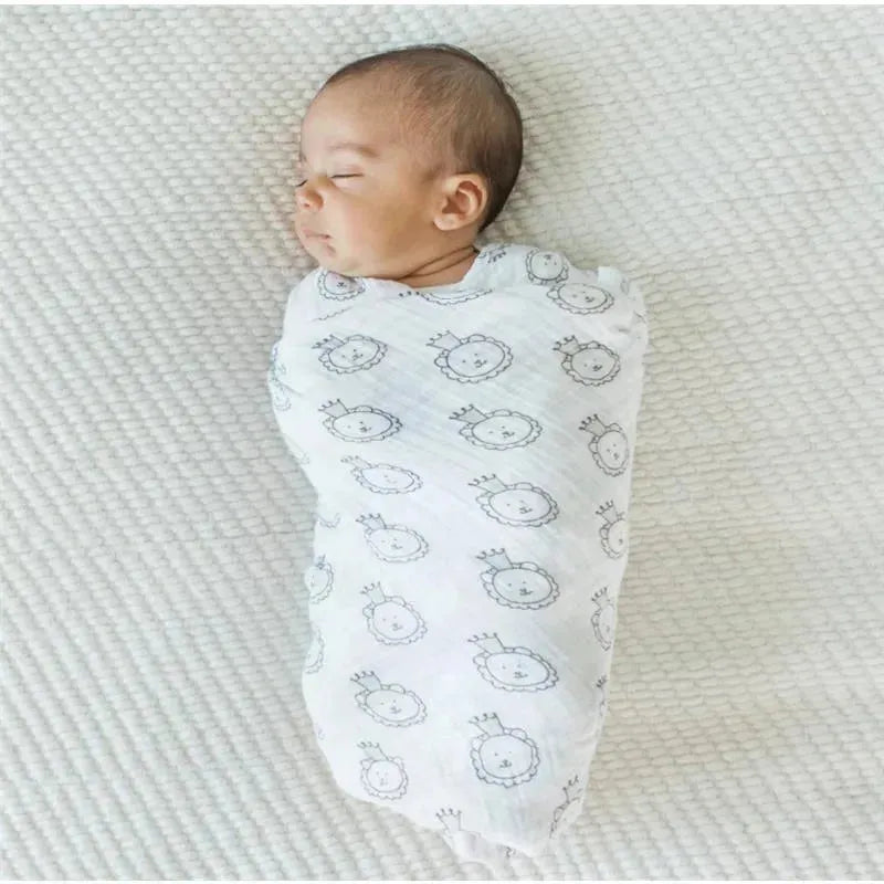 Swaddle Designs - Royal Lion Muslin Swaddle Blanket Image 2