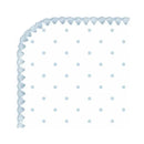 Swaddle Designs - Ultimate Swaddle Blanket, Polka Dots, Pastel Blue Image 3