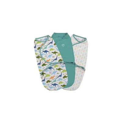 SwaddleMe Original Swaddle 3-Pack, Origami Dino (Small) Image 1
