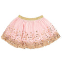 Sweet Wink - Baby Girl Gold Blush Sequin Tutu Dress Up Skirt Image 1