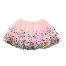 Sweet Wink - Baby Girl Pink Confetti Tutu Dress Up Skirt Image 1