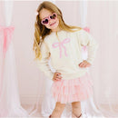 Sweet Wink - Ballet Bow Tiered Tutu Kids Dress Up Skirt Image 3