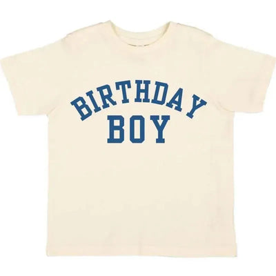Sweet Wink - Birthday Boy Varsity Short Sleeve T-Shirt Kids Birthday Image 1