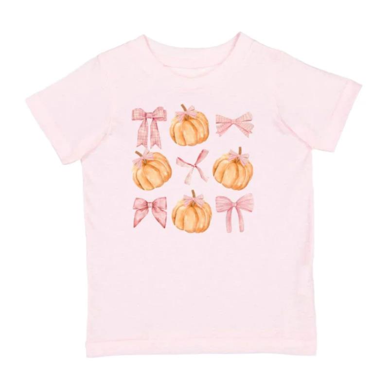Sweet Wink - Coquette Pumpkin Short Sleeve T-Shirt
