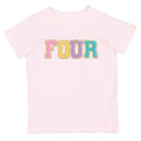 Sweet Wink - Fourth Kids Birthday Patch Short Sleeve T-Shirt Image 1