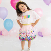 Sweet Wink - Fourth Kids Birthday Patch Short Sleeve T-Shirt Image 2