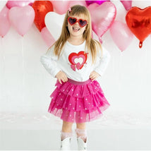 Sweet Wink - Heart Petal Tutu Girls Clothes Image 1