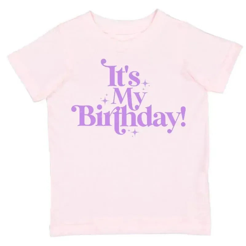 Sweet Wink - It's My Birthday Short Sleeve Shirt Girl Kids Birthday Tee Image 1