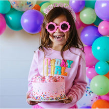 Sweet Wink - Kids Pink Birthday Girl Headband  Image 2