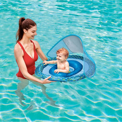 Swimways - Baby Pool Float With Canopy & UPF Protection, Assortment Image 2