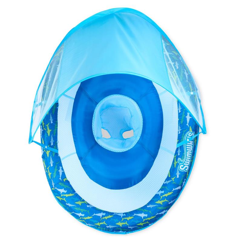 Swimways - Baby Pool Float With Canopy & UPF Protection, Assortment Image 3