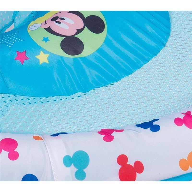 Swimways Baby Spring Float Sun Canopy Mickey Mouse Image 2