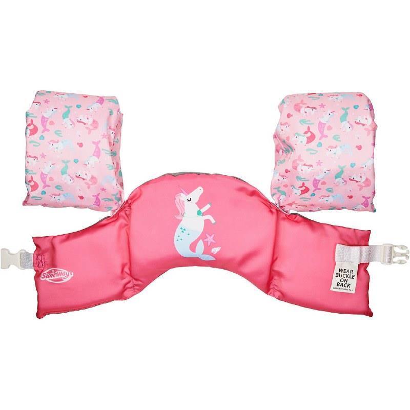 Swimways - Swim Trainer Life Jacket (Pfd), Pink Mermicorn Image 2