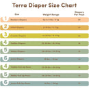 Terra - 18Ct 85% Plant-Based Diapers, Size 4 Image 3
