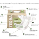 Terra - 18Ct 85% Plant-Based Diapers, Size 4 Image 6