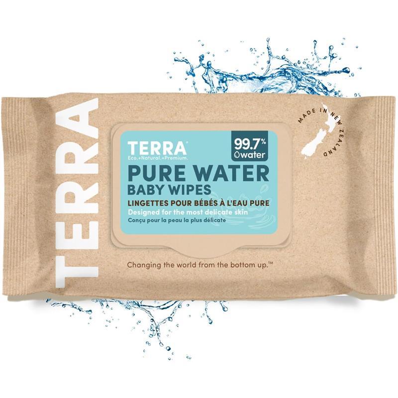 Terra - 70Ct Bamboo Pure Water Baby Wipes Image 1