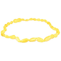 The Amber Monkey - Baltic Amber 12-13 inch Necklace, Raw Lemon Bean POP Image 1