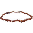 The Amber Monkey Baroque 10-11 Inch Necklace, Raw Chestnut Pop Image 1