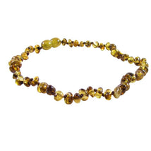 The Amber Monkey - Polished Baroque Baltic Amber 12-13 inch Necklace, Pear POP Image 1