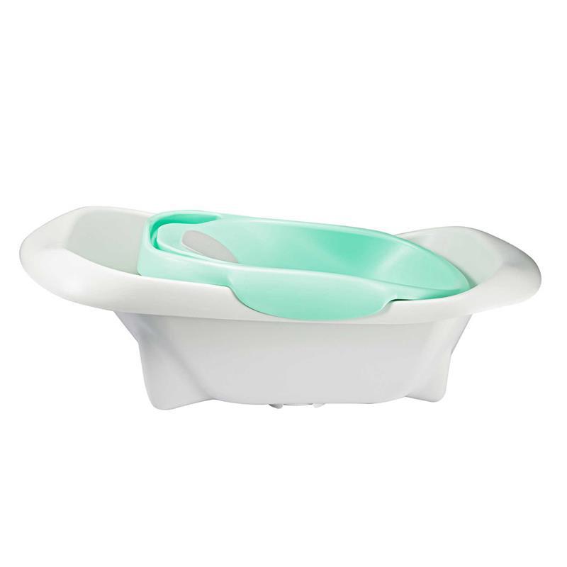 The First Years 4-in-1 Warming Comfort Tub - Teal/White Image 2