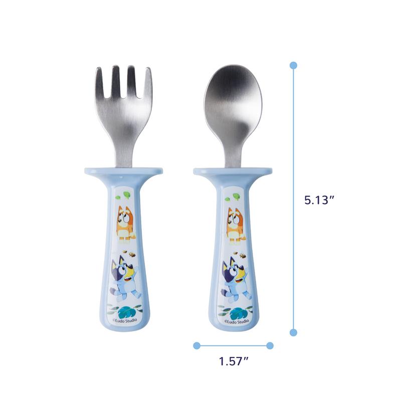 The First Years - Bluey Toddler Utensils 2Pk Image 4