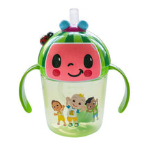 The First Years - Cocomelon Weighted Straw Trainer Cup, 7 Oz Image 1