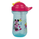 The First Years - Disney Minnie Flip Top Straw Cup, 2pk - Blue/Pink Image 3