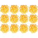 The Gift Wrap Company Yellow Large 4.5 Confetti Bow 12/Pk | Gift Bows for Presents Image 1