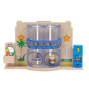 THE SUPER MARIO BROS. MOVIE - The Super Mario Galaxy Movie – Gateway Galaxy Diorama Playset with 1.5 Inch Princes Peach and Exclusive Captain Toad  Image 1