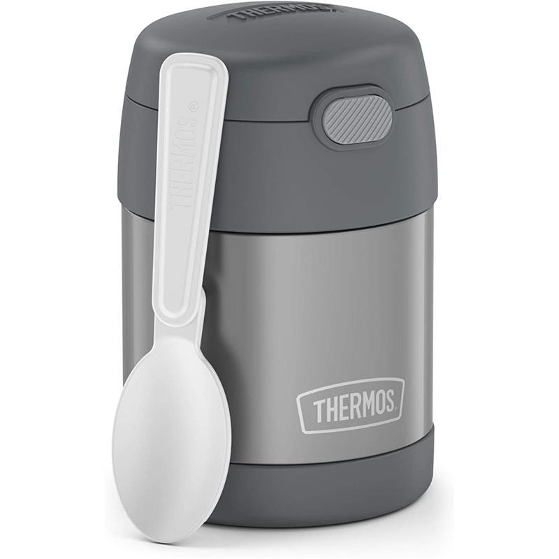 Thermos - 10 Oz. Food Jar Stainless Steel Funtainer, Grey Image 2
