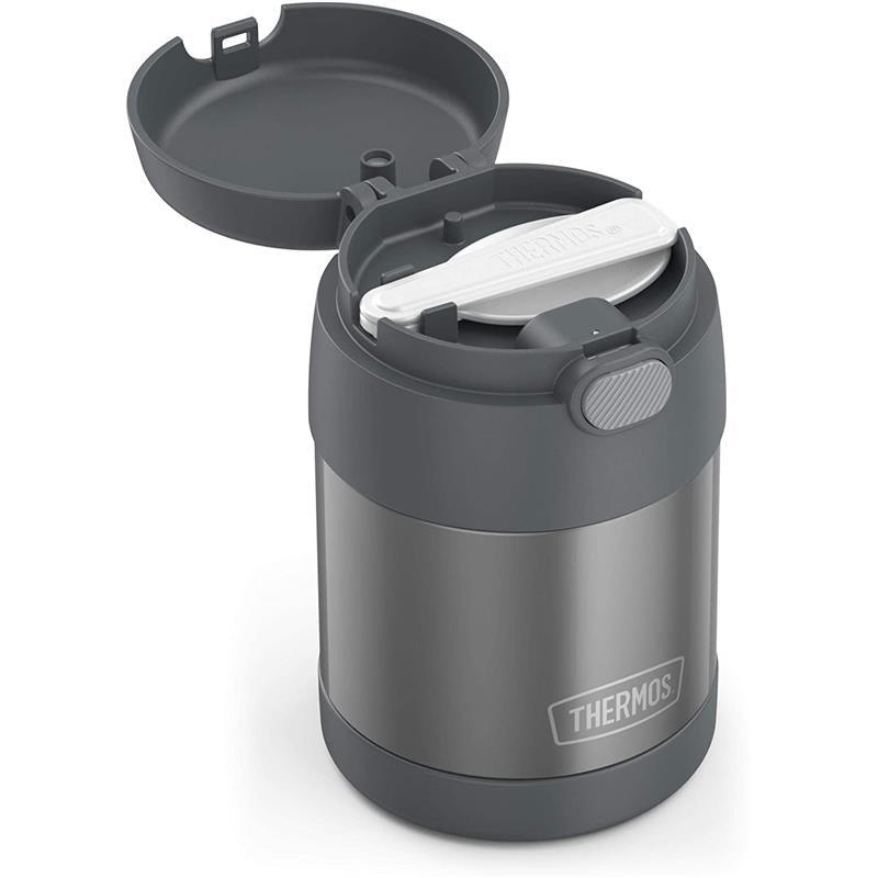 Thermos - 10 Oz. Food Jar Stainless Steel Funtainer, Grey Image 4