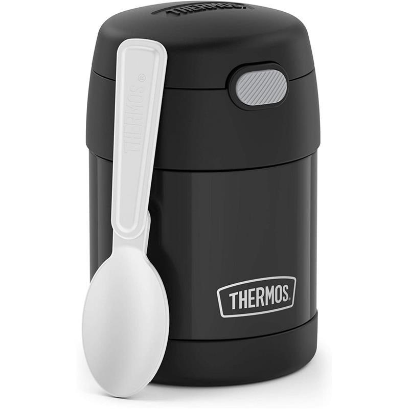 Thermos - 10 Oz. Food Jar Stainless Steel Funtainer, Matte Black Image 2