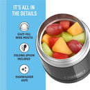 Thermos FUNtainer Stainless Steel Food Jar 10 oz - Black Image 4