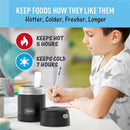 Thermos FUNtainer Stainless Steel Food Jar 10 oz - Black Image 5