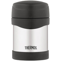 Thermos 10 oz Stainless Steel Compact Food Jar, Black Image 1