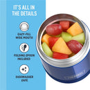 Thermos FUNtainer Stainless Steel Food Jar 10 oz - Navy Image 4
