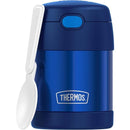 Thermos - 10 Oz. Stainless Steel Nonlicensed Funtainer Food, Blue With Spoon Image 1