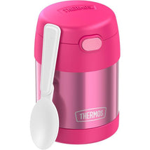 Thermos - 10 Oz. Stainless Steel Nonlicensed Funtainer Food, Pink With Spoon Image 2