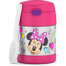 THERMOS - 10Oz Stainless Steel Insulated Food Jar with Spoon, Preschool Minnie Image 1