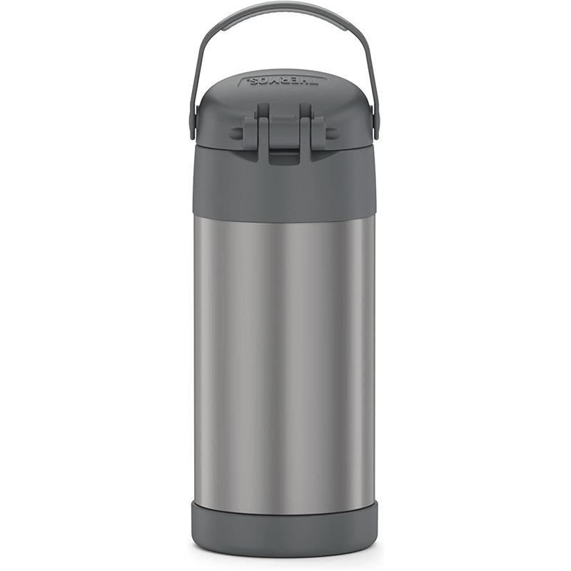 Thermos - 12 Oz. Stainless Steel Funtainer Bottle, Grey Image 2