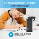 Thermos FUNtainer Stainless Steel Water Bottle 12 oz - Black Image 5